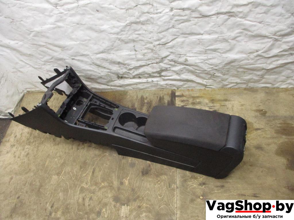 подлокотник Volkswagen Passat B7 2012, 2.0 л., TDi, CFF, дизель, МКПП, черный, седан, передний привод - фото №1