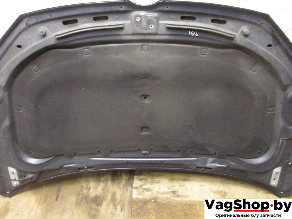 шумоизоляция капота Volkswagen Touran 2 2013, 2.0 л., TDi, CFH, дизель, МКПП, синий, минивэн, передний привод - фото №1