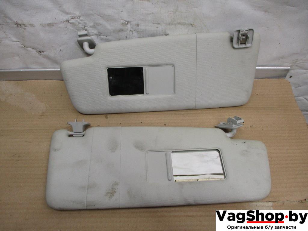 козырек солнцезащитный Volkswagen Touran 2 2013, 2.0 л., TDi, CFH, дизель, МКПП, синий, минивэн, передний привод - фото №1
