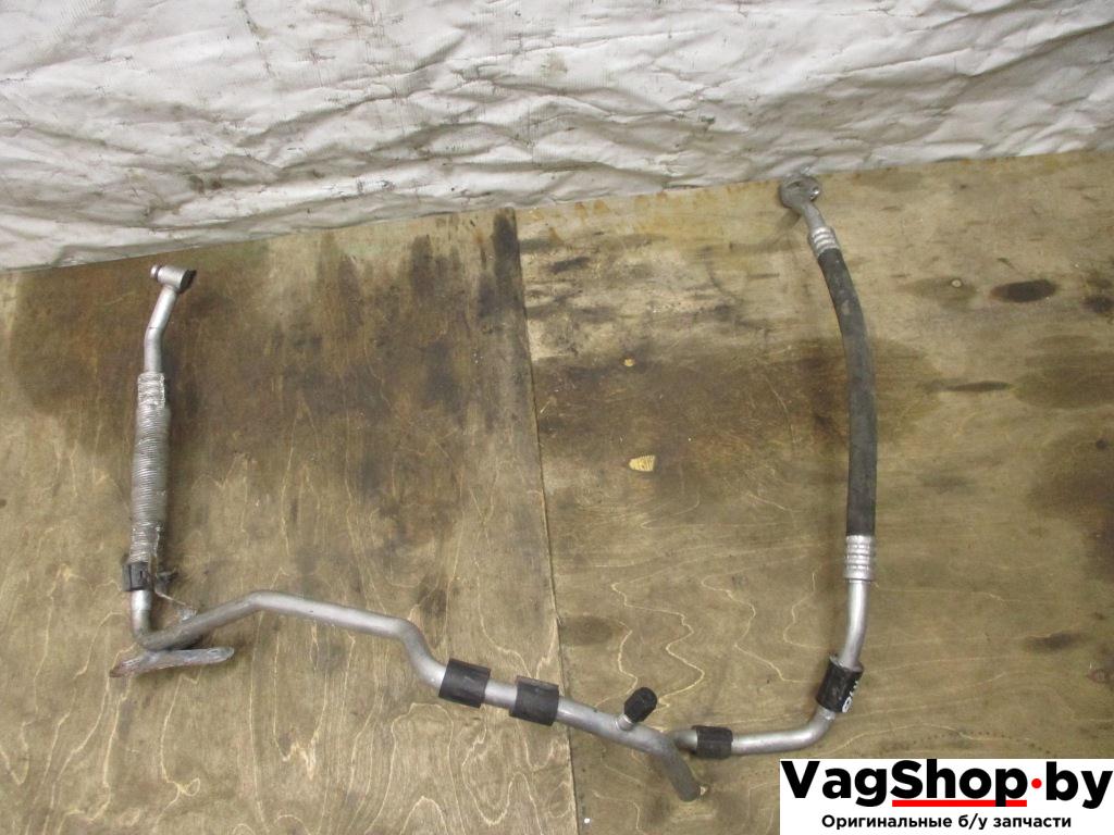 трубка кондиционера Volkswagen Passat B6 2009, 2.0 л., TDi, CBD, дизель, МКПП, серебро, седан, передний привод, 3C0820743BT - фото №1