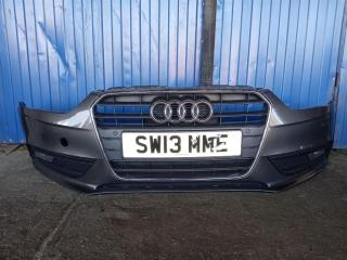 бампер передний Audi A4 B8/8K [рестайлинг] 2013, 2.0 л., TDi, CGL, дизель, МКПП, серый, универсал, передний привод
