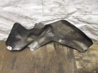 тепловой экран глушителя Volkswagen Touareg 1 поколение [рестайлинг] 2008, 3.0 л., TDi, BKS, дизель, АКПП, черный, внедорожник 5 дв., полный привод, 7L6301327B