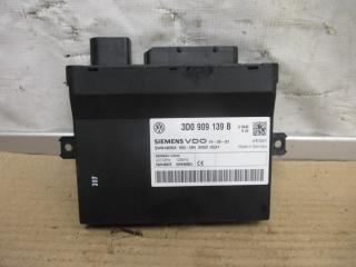блок управления центральным замком Volkswagen Touareg 1 поколение [рестайлинг] 2008, 3.0 л., TDi, BKS, дизель, АКПП, серый, внедорожник 5 дв., полный привод, 3D0909139B
