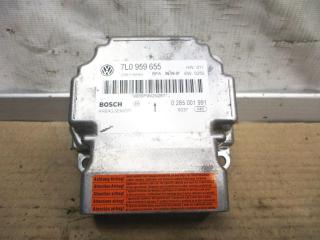 блок AirBag Volkswagen Touareg 1 поколение [рестайлинг] 2008, 3.0 л., TDi, BKS, дизель, АКПП, серый, внедорожник 5 дв., полный привод, 7L0959655