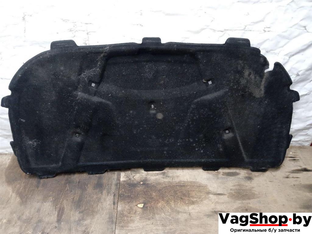 шумоизоляция капота Audi A5 8T 2007, 3.0 л., TDi, CAP, дизель, МКПП, белый, купе, полный привод - фото №1