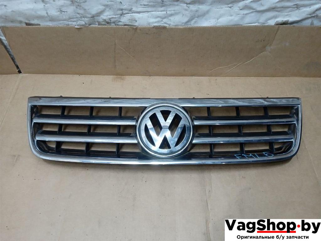 решетка радиатора Volkswagen Touareg 1 поколение 2006, 2.5 л., TDi, BAC, дизель, АКПП, синий, внедорожник 5 дв., полный привод - фото №1