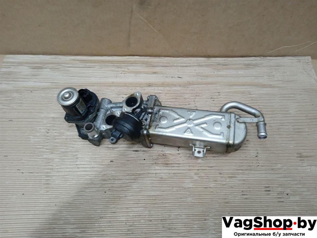 охладитель EGR / Радиатор EGR Volkswagen Golf 6 поколение 2011, 2.0 л., TDi, CFF, дизель, МКПП, серебро, хетчбэк 5 дв., передний привод, 03L131512BL - фото №1