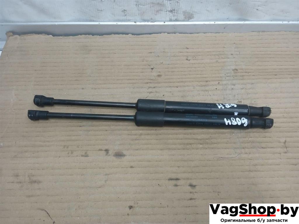 амортизатор капота Audi Q5 8R 2011, 2.0 л., TDi, CJC, дизель, МКПП, серебро, внедорожник 5 дв., полный привод, 8R0823359A01S - фото №1