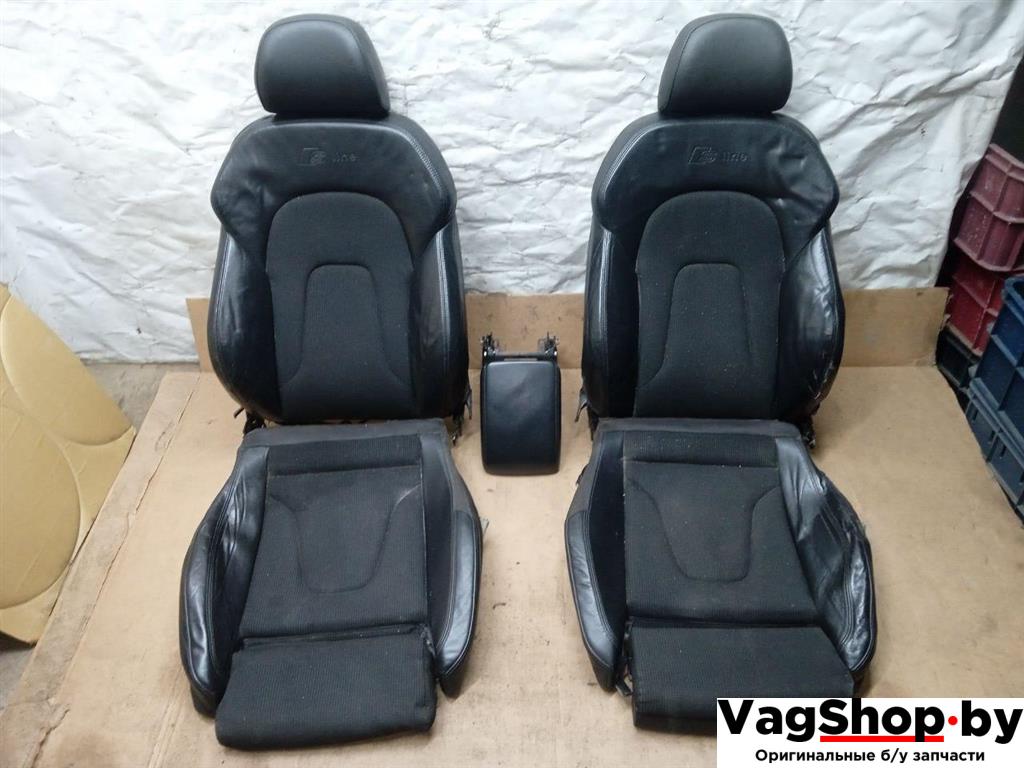 салон (комплект сидений) Audi A5 8T 2007, 3.0 л., TDi, CAP, дизель, МКПП, белый, купе, полный привод - фото №1