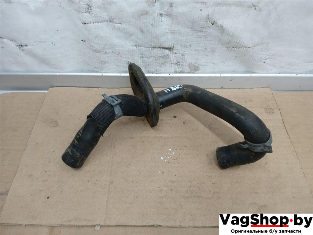 патрубок (трубопровод, шланг) Audi Q5 8R 2011, 2.0 л., TDi, CJC, дизель, МКПП, серебро, внедорожник 5 дв., полный привод, 8R0819350AF - фото №1