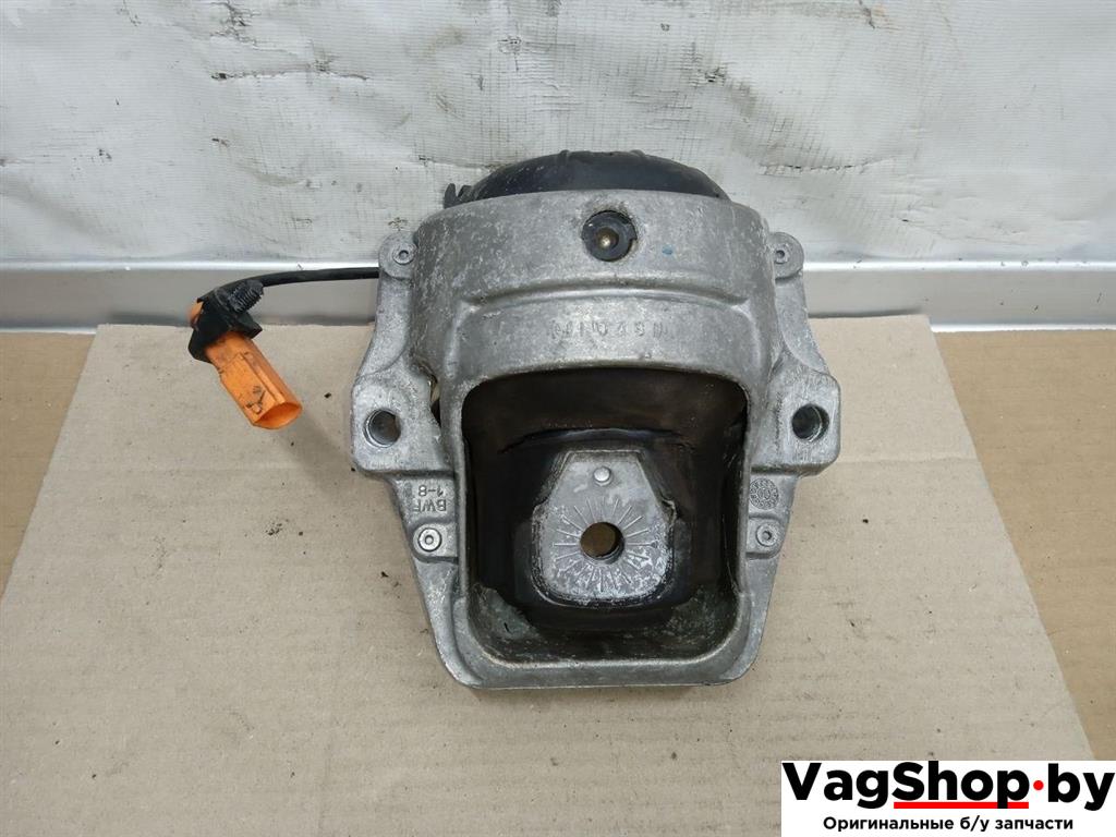 подушка крепления двигателя Audi A4 B8/8K 2010, 2.7 л., TDi, CGK, дизель, МКПП, белый, седан, передний привод, 8K0199381NE - фото №1