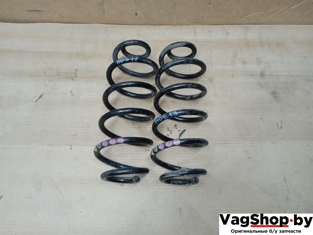 пружина задняя Audi A5 8T 2007, 3.0 л., TDi, CAP, дизель, МКПП, белый, купе, полный привод - фото №1