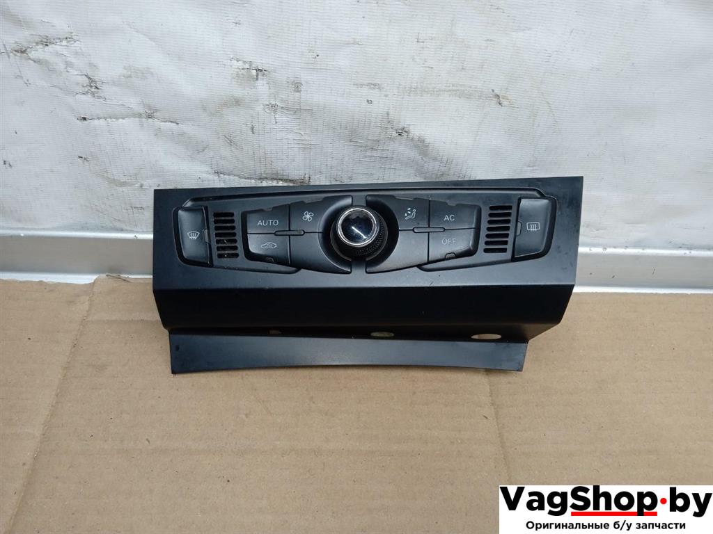 блок управления печки / климат-контроля Audi A5 8T 2007, 3.0 л., TDi, CAP, дизель, МКПП, белый, купе, полный привод, 8T1820043N - фото №1