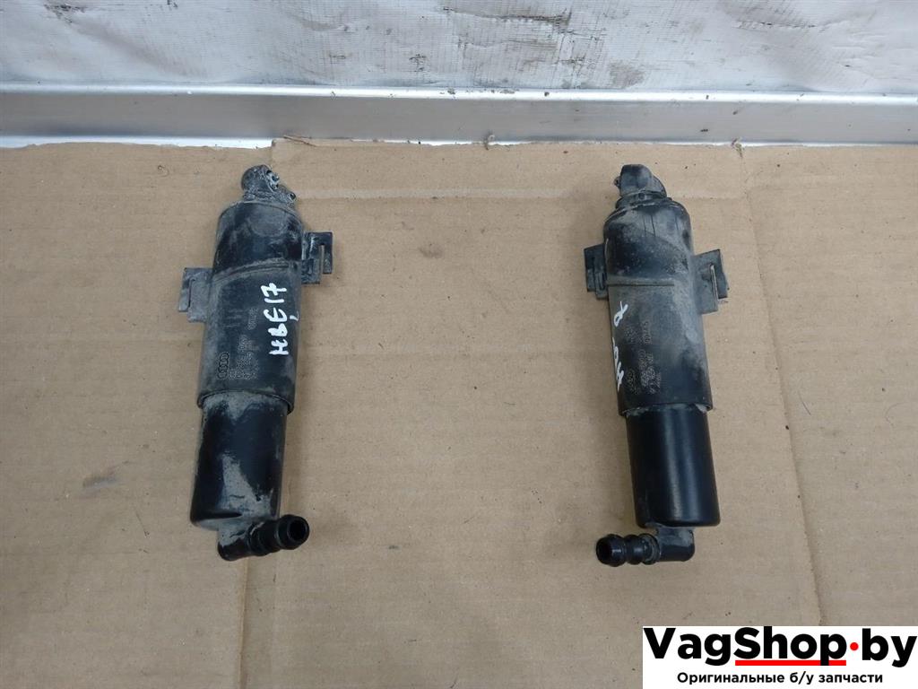 форсунка омывателя лобового стекла Audi A5 8T 2007, 3.0 л., TDi, CAP, дизель, МКПП, белый, купе, полный привод, 8T0955101 - фото №1