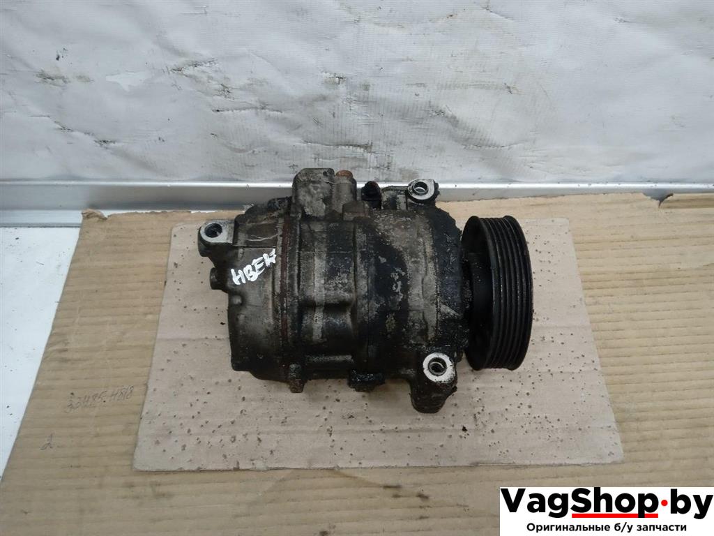 компрессор кондиционера Audi A5 8T 2007, 3.0 л., TDi, CAP, дизель, МКПП, белый, купе, полный привод - фото №1