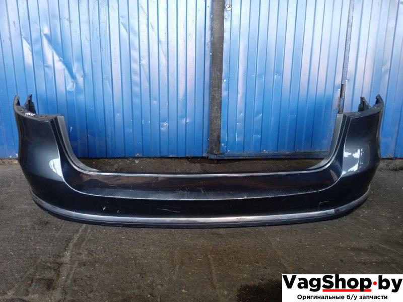 бампер задний Volkswagen Passat B7 2011, 2.0 л., TDi, CFF, дизель, АКПП, синий, универсал, передний привод - фото №1