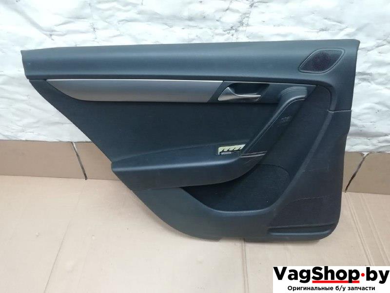 обшивка двери задняя левая Volkswagen Passat B7 2011, 2.0 л., TDi, CFF, дизель, АКПП, синий, универсал, передний привод - фото №1