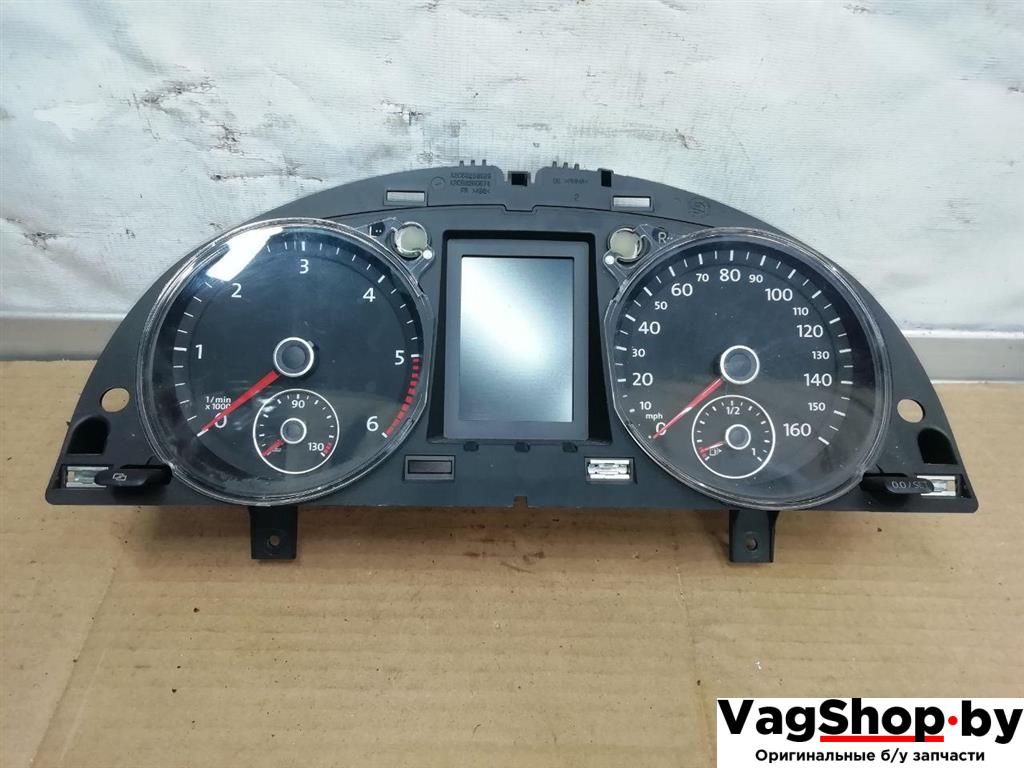 щиток приборов (приборная панель) Volkswagen Passat B7 2011, 2.0 л., TDi, CFF, дизель, АКПП, синий, универсал, передний привод, 3AA920970A - фото №1