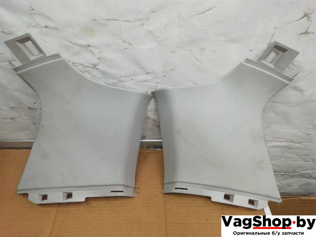 обшивка стойки Volkswagen Passat B7 2011, 2.0 л., TDi, CFF, дизель, АКПП, синий, универсал, передний привод, 3AF867245A, 3AF867246A - фото №1