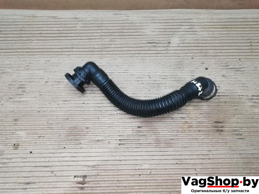 патрубок вентиляции картера Volkswagen Passat B7 2011, 2.0 л., TDi, CFF, дизель, АКПП, синий, универсал, передний привод, 03L103493AE - фото №1