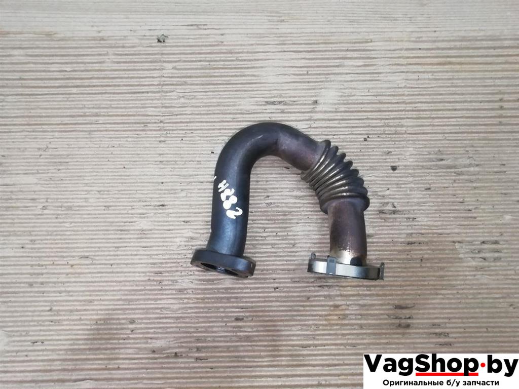 трубка системы рециркуляции EGR Volkswagen Tiguan 1 поколение 2010, 2.0 л., TDi, CFG, дизель, МКПП, серебро, внедорожник 5 дв., полный привод, 03P131521B - фото №1