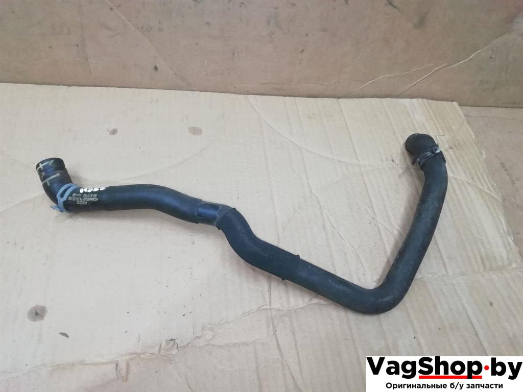 патрубок (трубопровод, шланг) Volkswagen Tiguan 1 поколение 2010, 2.0 л., TDi, CFG, дизель, МКПП, серебро, внедорожник 5 дв., полный привод, 5N0122157AJ - фото №1