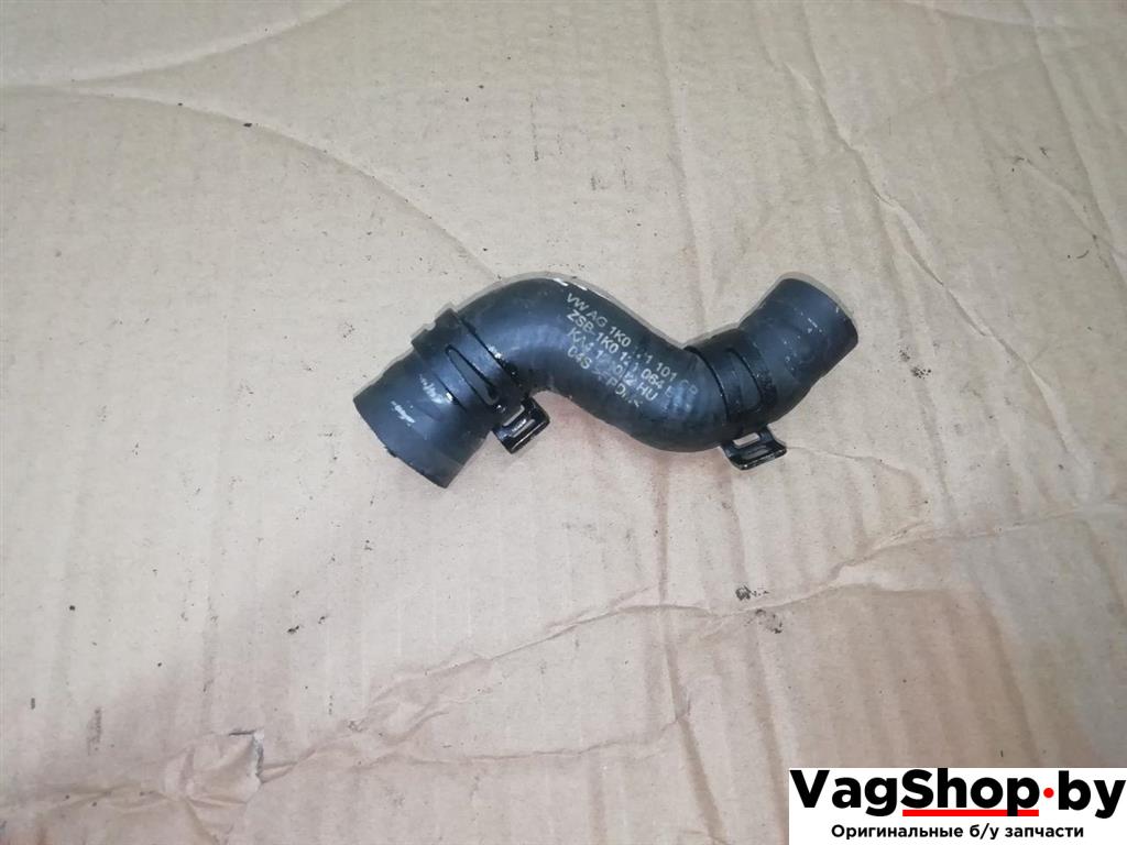 патрубок (трубопровод, шланг) Volkswagen Tiguan 1 поколение 2010, 2.0 л., TDi, CFG, дизель, МКПП, серебро, внедорожник 5 дв., полный привод, 1K0121064B - фото №1