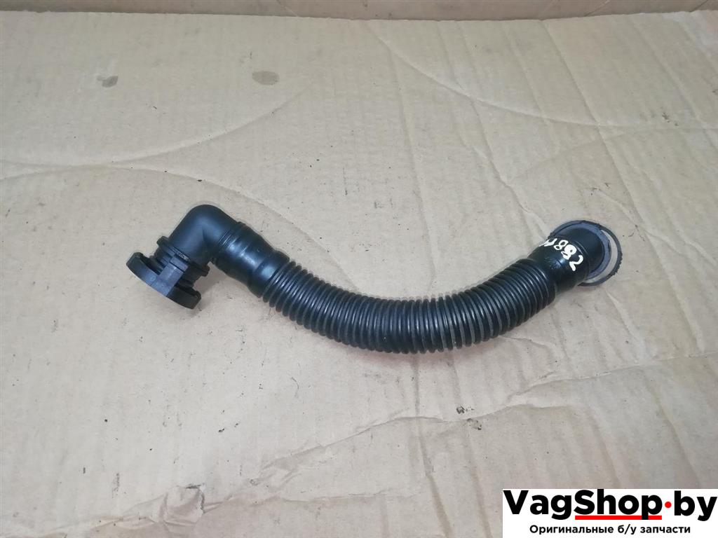 патрубок вентиляции картера Volkswagen Tiguan 1 поколение 2010, 2.0 л., TDi, CFG, дизель, МКПП, серебро, внедорожник 5 дв., полный привод, 03L103493G - фото №1