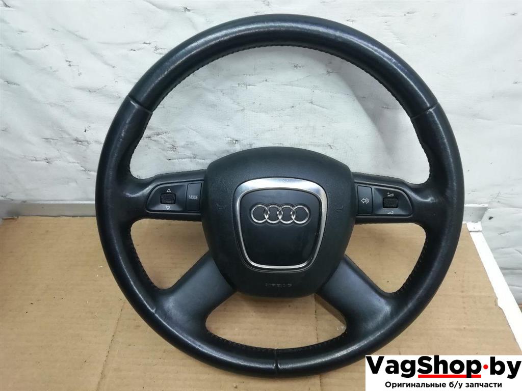 руль Audi A6 Allroad Quattro C6/4F 2007, 3.2 л., FSI, AUK, бензин, МКПП, синий, универсал, полный привод - фото №1