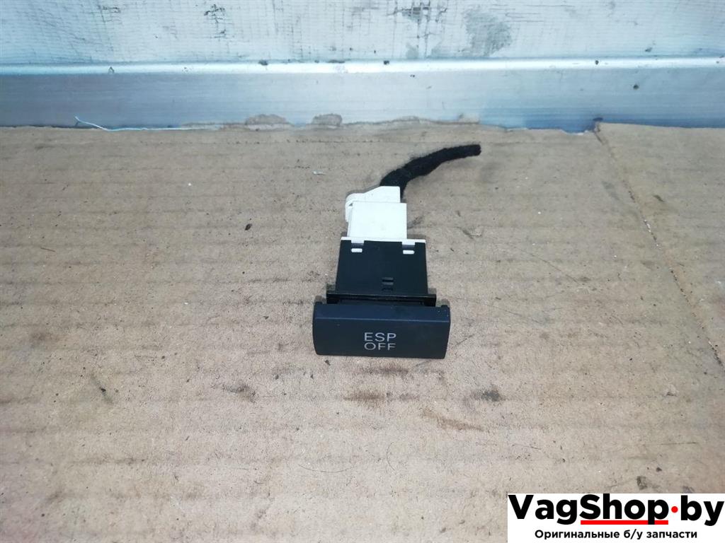 Кнопка антипробуксовочной системы (ABS/ESP) Audi A6 Allroad Quattro C6/4F 2007, 3.2 л., FSI, AUK, бензин, МКПП, синий, универсал, полный привод, 4F0927134 - фото №1