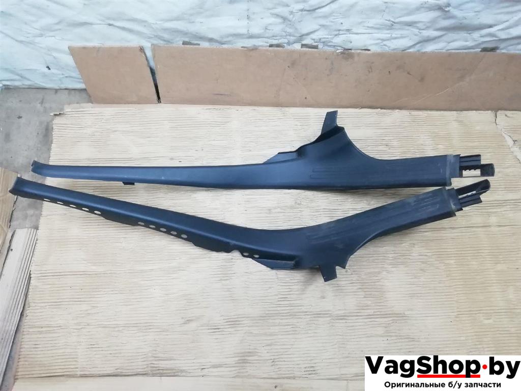 накладка на порог Audi A6 Allroad Quattro C6/4F 2007, 3.2 л., FSI, AUK, бензин, МКПП, синий, универсал, полный привод, 4F0867767A4PK, 4F0867768A4PK - фото №1