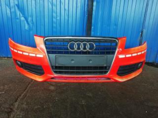 бампер передний Audi A4 B8/8K 2011, 2.7 л., TDi, CGK, дизель, МКПП, белый, седан, передний привод