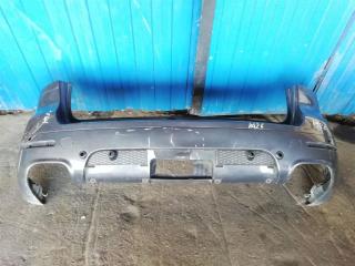 бампер задний Volkswagen Touareg 1 поколение [рестайлинг] 2009, 3.0 л., TDi, BKS, дизель, АКПП, серый, внедорожник 5 дв., полный привод