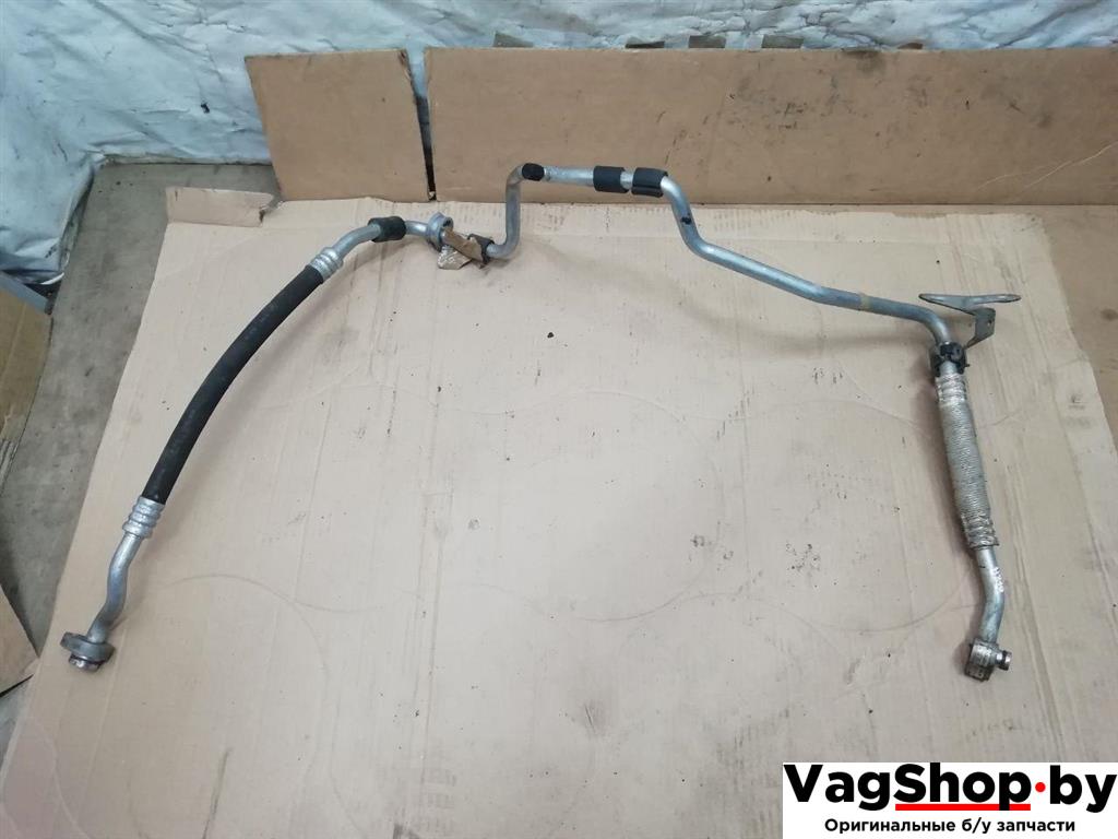 трубка кондиционера Volkswagen Passat B6 2008, 2.0 л., TDi, CBA, дизель, МКПП, серебро, универсал, передний привод, 3C0820743BT - фото №1
