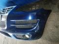 бампер передний Volkswagen Touareg 1 поколение [рестайлинг] 2008, 3.0 л., TDi, BKS, дизель, АКПП, синий, внедорожник 5 дв., полный привод - фото №5