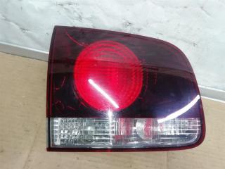 фонарь крышки багажника левый Volkswagen Touareg 1 поколение [рестайлинг] 2009, 2.5 л., TDi, BPE, дизель, АКПП, черный, внедорожник 5 дв., полный привод, 7L6945093AA