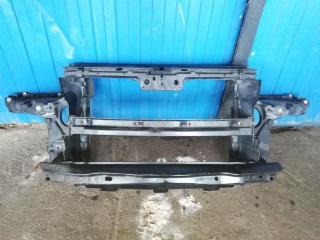 передняя панель крепления облицовки (телевизор) Volkswagen Touareg 1 поколение [рестайлинг] 2008, 3.0 л., TDi, BKS, дизель, АКПП, синий, внедорожник 5 дв., полный привод