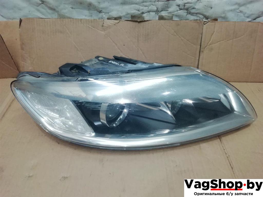 фара правая Audi Q7 4L 2006, 3.0 л., TDi, BUG, дизель, АКПП, синий, внедорожник 5 дв., полный привод, 4L0941004E - фото №1