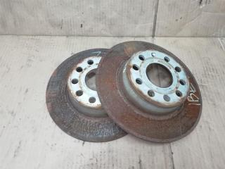 диск тормозной задний Volkswagen Touran 2 2013, 1.6 л., TDi, CAY, дизель, МКПП, черный, минивэн, передний привод