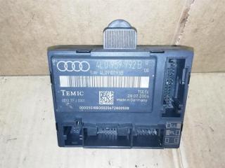 модуль управления двери Audi Q7 4L 2006, 3.0 л., TDi, BUG, дизель, АКПП, синий, внедорожник 5 дв., полный привод, 4L0959792B, 4L0910793B
