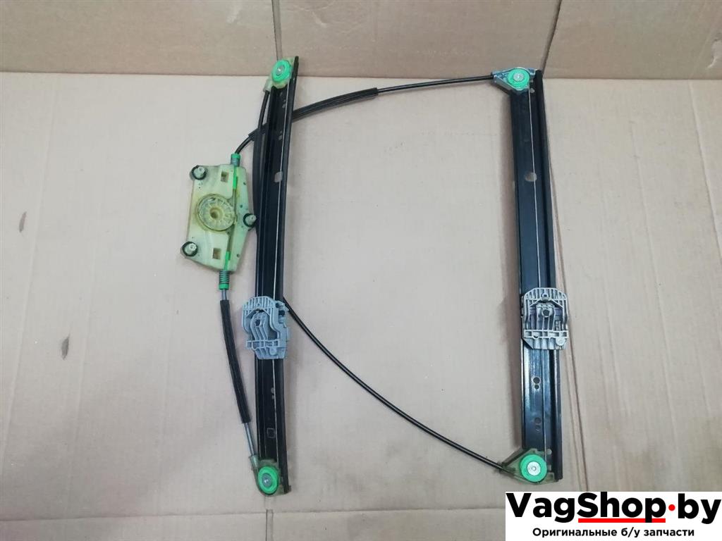 стеклоподъемник электрический передний левый Audi Q7 4L 2006, 3.0 л., TDi, BUG, дизель, АКПП, синий, внедорожник 5 дв., полный привод, 4L0837461A - фото №1