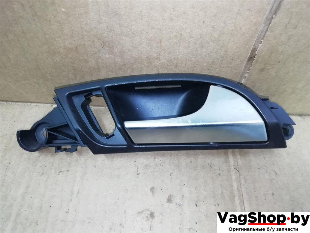 ручка внутренняя передняя правая Audi Q7 4L 2006, 3.0 л., TDi, BUG, дизель, АКПП, синий, внедорожник 5 дв., полный привод, 4L0837020 - фото №1