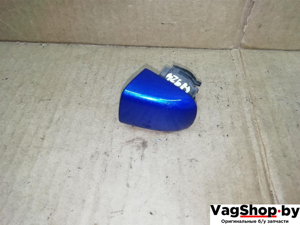 Колпачок (заглушка) ручки двери Audi Q7 4L 2006, 3.0 л., TDi, BUG, дизель, АКПП, синий, внедорожник 5 дв., полный привод, 4L0839879 - фото №1