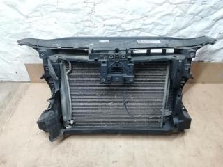 передняя панель крепления облицовки (телевизор) Volkswagen Passat B7 2011, 2.0 л., TDi, CFF, дизель, МКПП, черный, универсал, передний привод