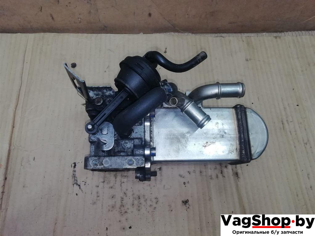 охладитель EGR / Радиатор EGR Audi A6 4F/C6 2007, 3.0 л., TDi, ASB, дизель, АКПП, голубой, универсал, полный привод - фото №1