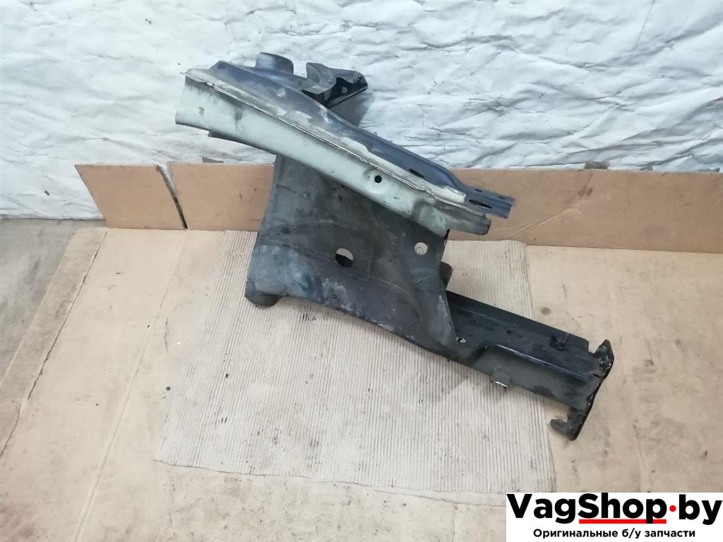 лонжерон правый Volkswagen Passat B7 2011, 2.0 л., TDi, CFF, дизель, МКПП, черный, универсал, передний привод - фото №1