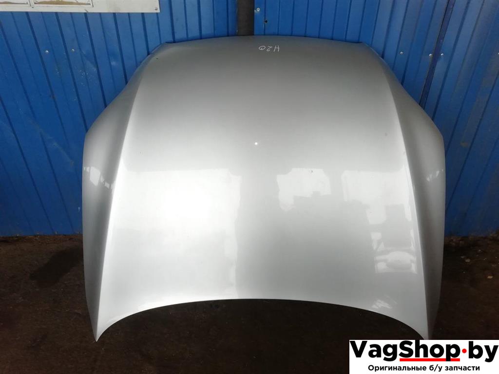 капот Audi Q7 4L 2006, 3.0 л., TDi, BUG, дизель, АКПП, серебро, внедорожник 5 дв., полный привод - фото №1