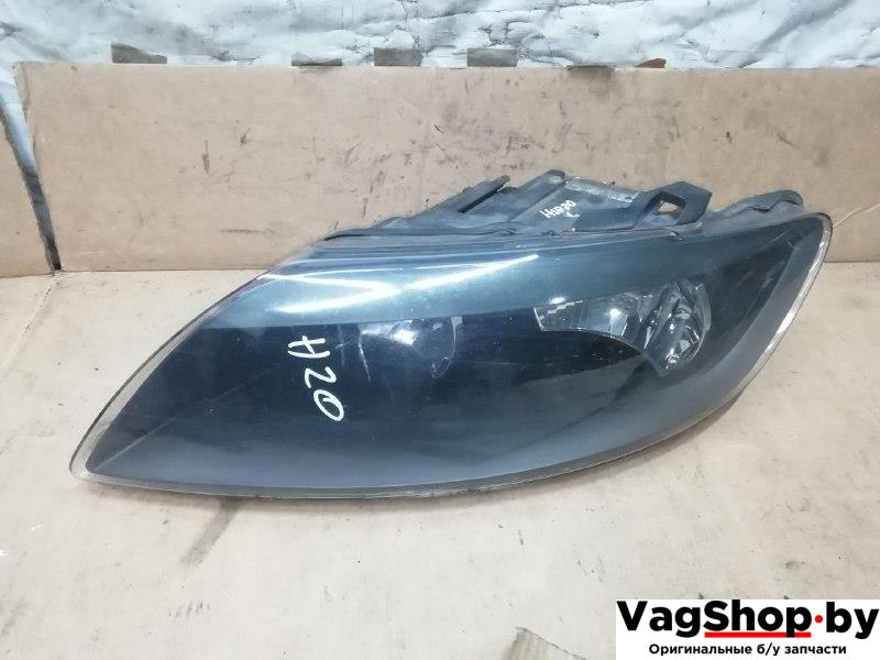 фара левая Audi Q7 4L 2006, 3.0 л., TDi, BUG, дизель, АКПП, серебро, внедорожник 5 дв., полный привод, 4L0941003K - фото №1
