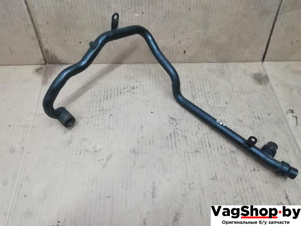 трубка охлаждающей жидкости Audi A6 4F/C6 2007, 3.0 л., TDi, ASB, дизель, АКПП, голубой, универсал, полный привод, 059121075BT - фото №1