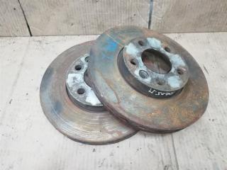 диск тормозной передний Volkswagen Touareg 1 поколение [рестайлинг] 2009, 2.5 л., TDi, BPE, дизель, АКПП, черный, внедорожник 5 дв., полный привод